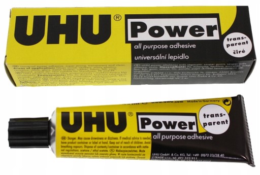 UHU Power Transparent univerzálne lepidlo 42g