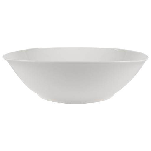 BIELA ŠALÁTOVÁ MISKA 23 CM PORCELÁNOVÁ ŠALÁTOVÁ MISKA ŠALÁTOVÁ MISKA
