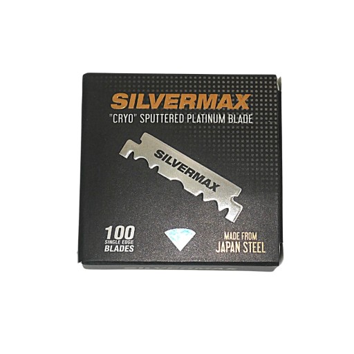 Platinové žiletky Silvermax 100 Single Edge 100 ks