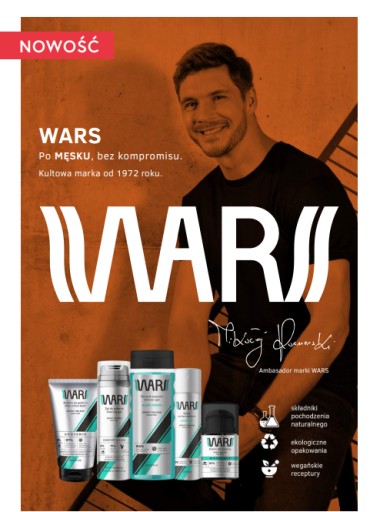 Krém na holenie Wars Expert for Men Sensitive 65g