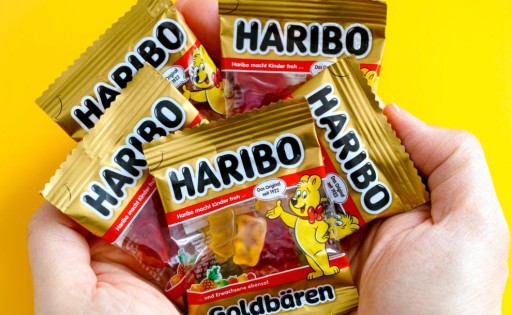 Haribo Golden Teddy Bears želé Minii balenia medvedíkov Mix príchutí 10g