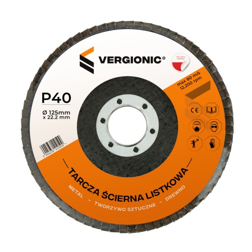 BRÚSNY KOTÚČ NA BETÓN, KLAPKA DREVENÁ P40 BLAP 125mm