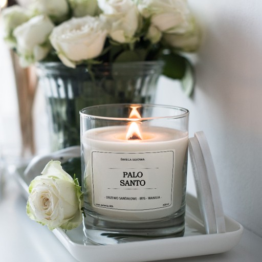 PALO SANTO sójová vonná sviečka 200ml