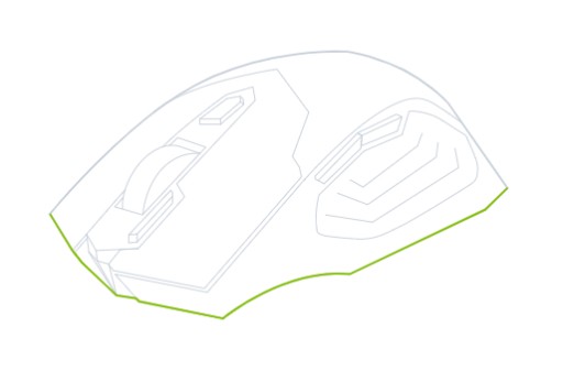 TRACER JOY II RF Nano USB myš - STRIEBORNÁ