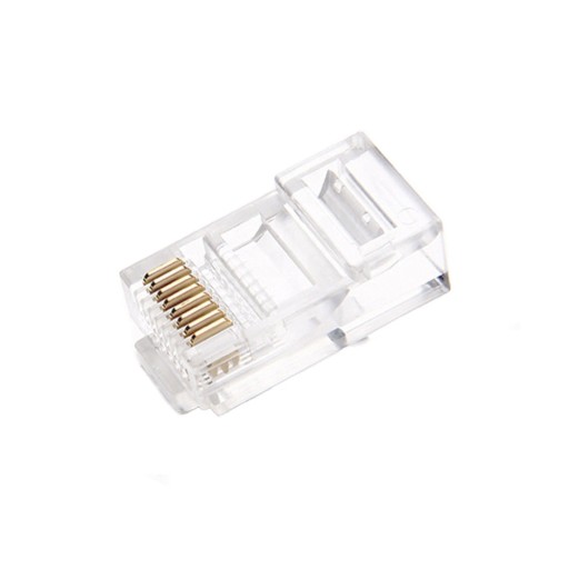 RJ45 zásuvná kat. 6 UTP PT-RJ456UT-1 25ks Pass Through CAT6