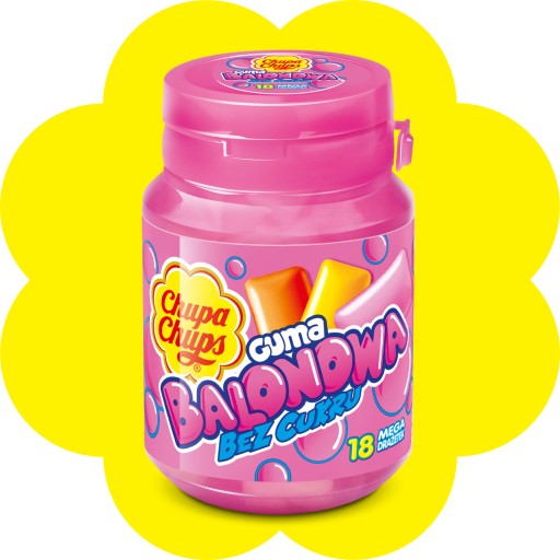 Chupa Chups Žuvačka bez cukru 72 g