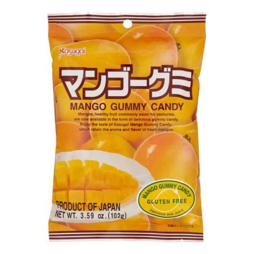 Gumové cukríky Kasugai Mango