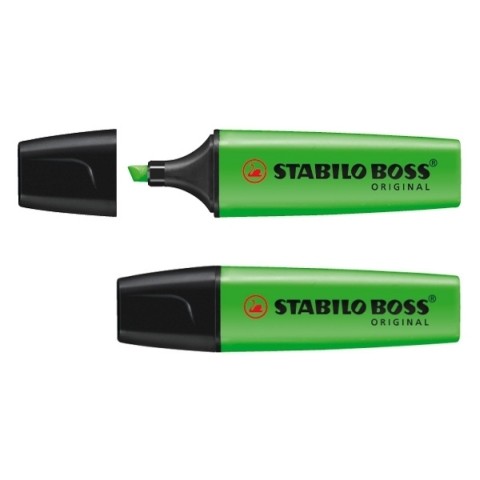 Stabilo Boss Original zvýrazňovač 1 ks zelený 33
