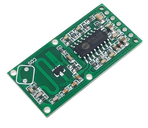394 RCWL-0506 mikrovlnný Dopplerov radar Arduino