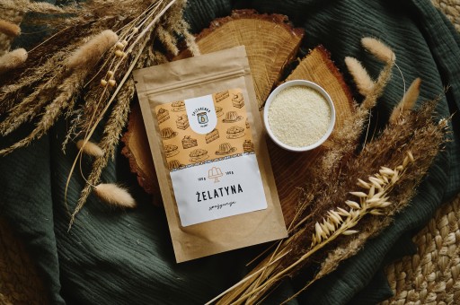 POTRAVINÁRSKA ŽELATÍNA 180BL BLOOM bravčové rožky SILNÁ ÚČINNOSŤ - SPAJZŇA