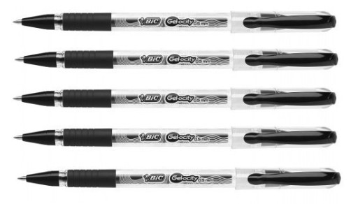 BIC Gelocity Stick pero čierne