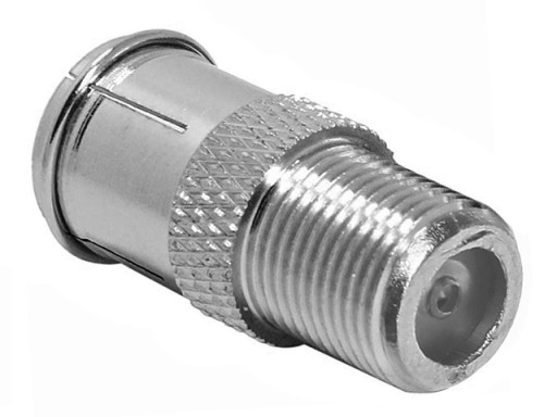 RF TV/gn-F/gn 75Ohm anténny adaptér