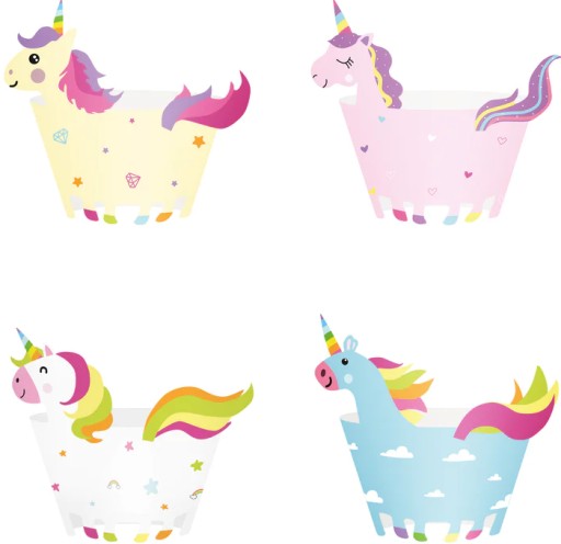 Vložky do košíčkov MUFFINS MUFFINS Unicorn