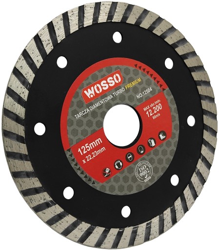 TURBO DIAMANTOVÝ KOTÚČ DO BETÓNOVEJ KOCKY 125 10mm
