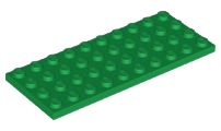 LEGO PLATE 4X10 ZELENÁ ČÍSLO 3030