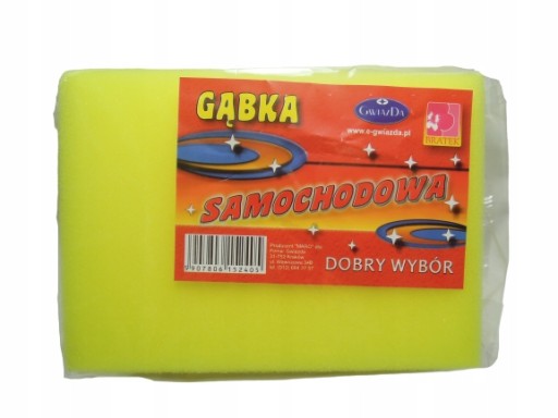 Špongia do auta 15x11x7cm 1 ks séria Good Choice