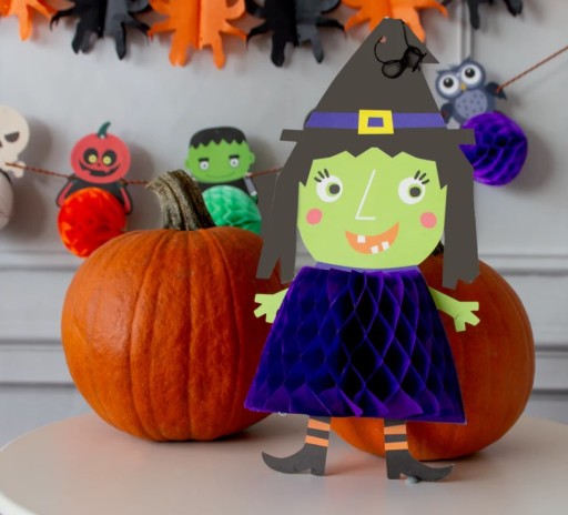 Závesná čarodejnícka dekorácia Halloweenske dekorácie