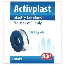 ACTIV ZÁPLATY CIEVA - BIELA 1,25cmX5m