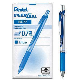 GALULOVÉ PERO GÉL PENTEL BL77 ENERGEL BLUE