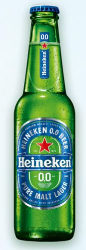 Heineken nealko fľaša na pivo 500ml
