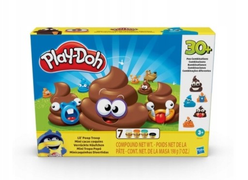 PLAY-DOH CAKE POOP TROOP FUNNY POOP E8584