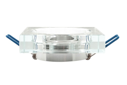 HRUBÉ POHYBLIVÉ SKLENENÉ TVAROVKY WHI LED SQUARE +GU10
