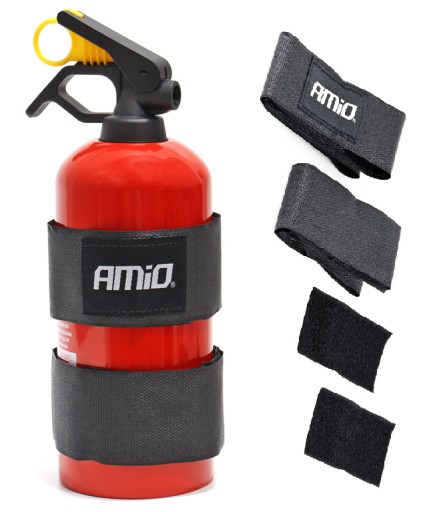 Držiak na suchý zips na hasiaci prístroj do auta