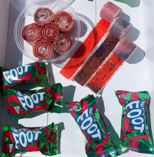 Ovocie na nohu Ovocné želé 21g Tiktok