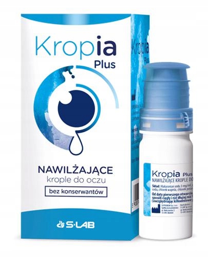 Hydratačné očné kvapky Kropia Plus 10 ml