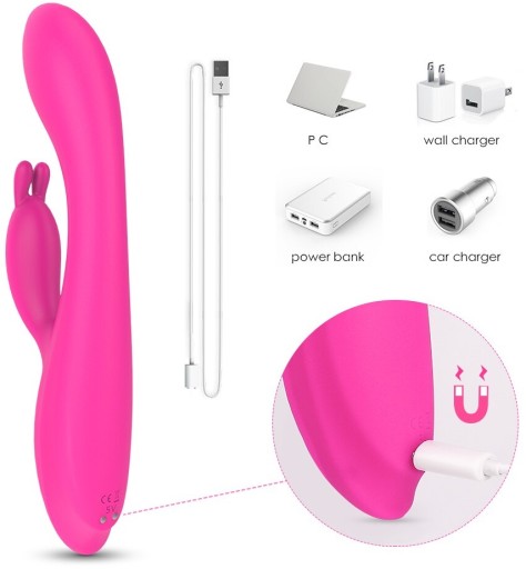 USB KÁBEL VIBRATOR STIMULÁCIA PRE DOSPELÝCH 8mm