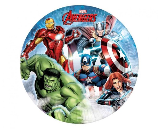 Avengers Infinity Stones papierové taniere 23 cm 8 ks