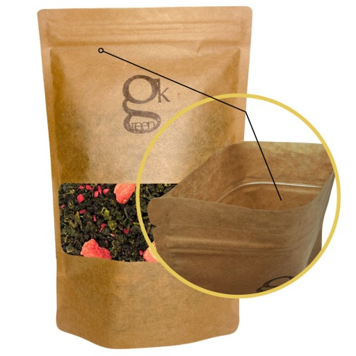 OOLONG čaj JAHODA MALINA 100g lyofilizovaná s malinou AROMATICKÁ