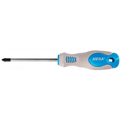 Pozidriv PZ2x100mm skrutkovač, CRV, Soft Touch MEGA (10978)