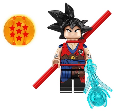 Kocky Dragon Ball, figúrka Son Goku Xeno + dračia guľa