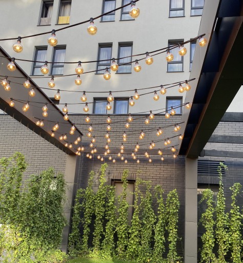 LED žiarovka E27 G95 2W DEKORATÍVNA GUĽOVÁ vlákno