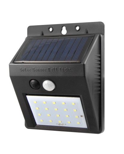 LED SOLÁRNA LAMPA SO SNÍMAČOM DO VONKAJŠEJ ZÁHRADY