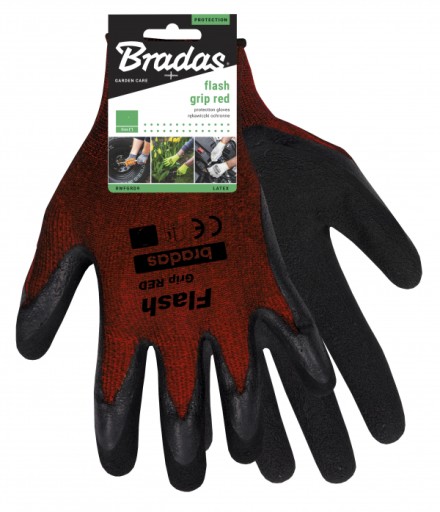 Ochranné pracovné rukavice Bradas FLASH GRIP RED 7