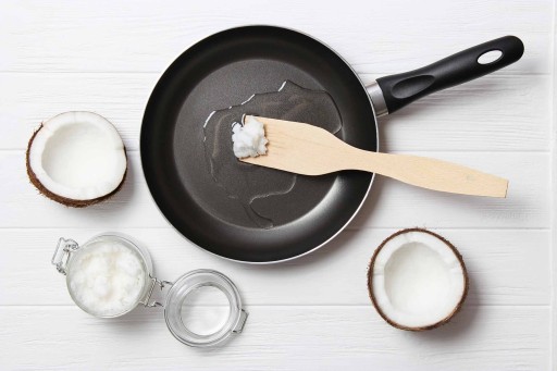Prírodné kokosové lupienky na olej - 1kg Stredná