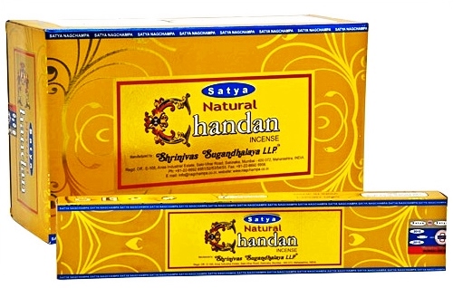 Vonné tyčinky s vôňou Satya Sandalwood 15g