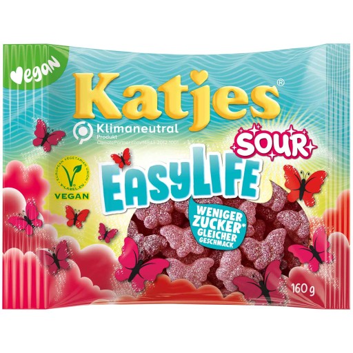 Katjes Easy Life Sour želé z Nemecka