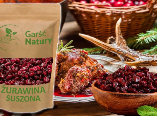 Sušené čerstvé brusnice 200 g krájané prírodné bez konzervačných látok kvalita 0,2 kg