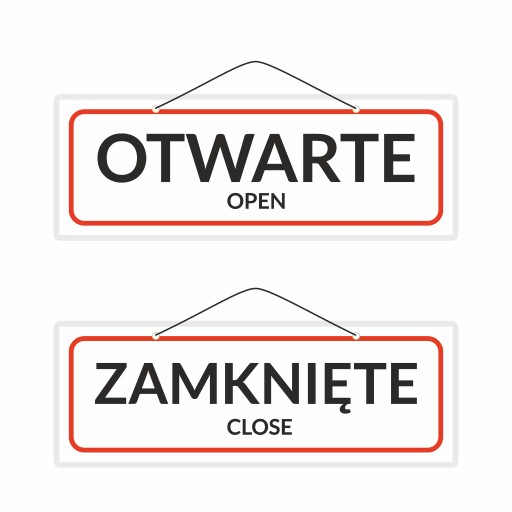 OPEN CLOSED OPEN/CLOSE doska