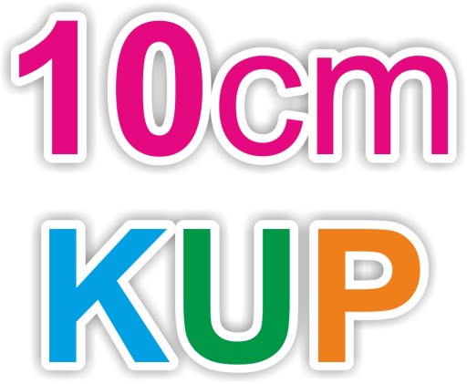 10 cm PÍSMENA ČÍSLA SAMOLEPIACIE SLOVÁ NÁLEPKY