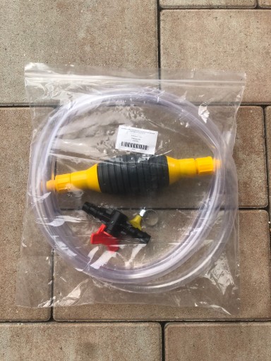ČERPADLO ČERPADLO 16MM NA PALIVO, OLEJ, VODU + VENTIL