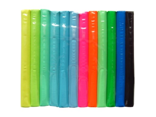 KIDEA SET NEON + PASTEL PLASTELINE 48 KS.