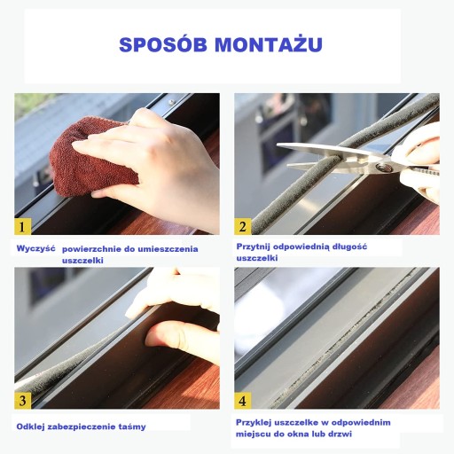 KEFOVÉ TESNENIE OKNA PRE DVERE 8x9mm 5 metrov