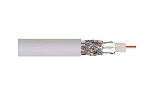 KOAXIÁLNY ANTÉNNY KÁBEL 6,8mm LTE HD 4K - 10m