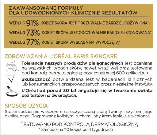 Loreal Age Expert 50+ spevňujúci krém proti vráskam na noc