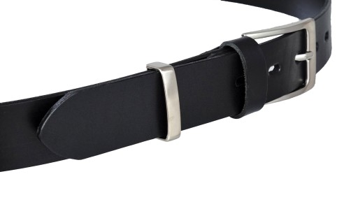 KOVOVÁ POUČKA NA OPASOK 4 CM STRIEBORNÁ ELEGANT