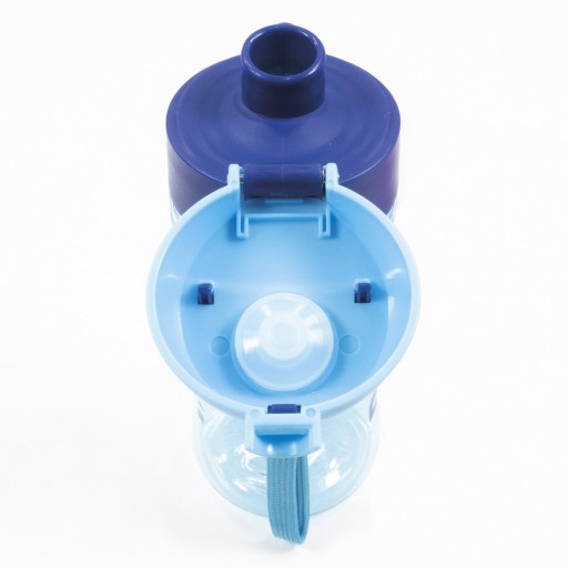 Tritanová fľaša na vodu MODRÁ 400ml BPA FREE BackUP